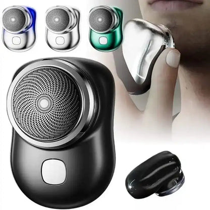 Portable Mini Shaver 6x Blades Rechargeable