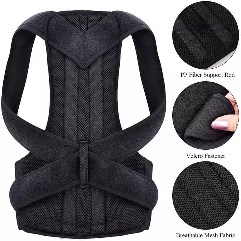 Shoulder & Back Posture Correction Belt || 2 in 1