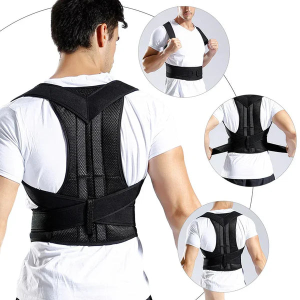 Shoulder & Back Posture Correction Belt || 2 in 1